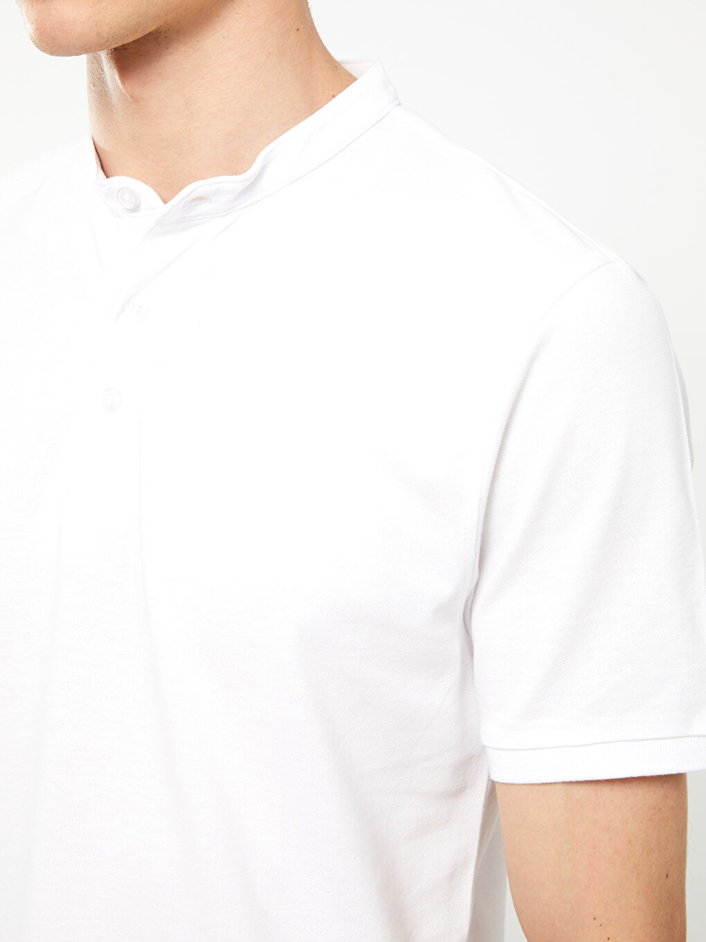 ბაბუის საყელო პიკე მამაკაცის მაისური-3