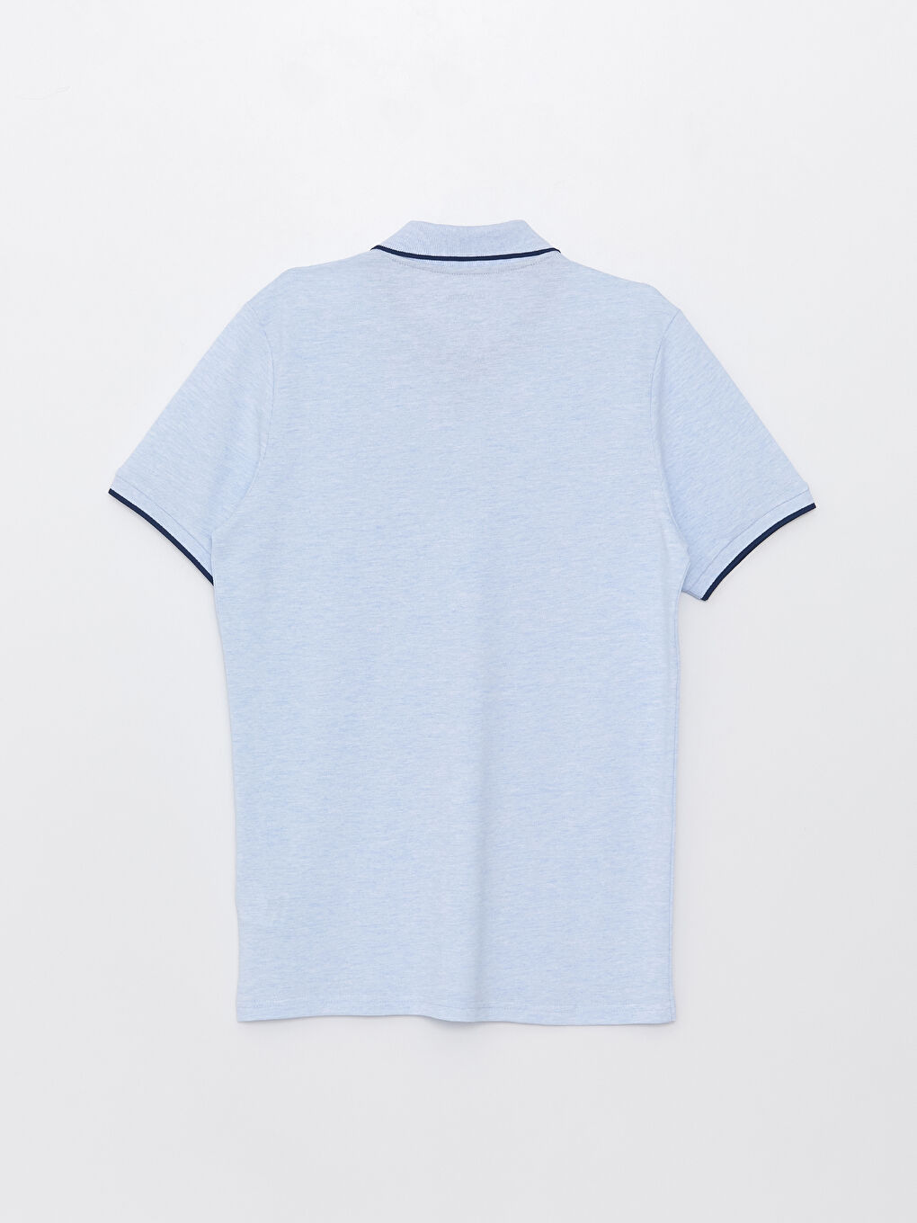 პოლო კისრის მოკლე სახელოიანი პიკე მამაკაცის მაისური-6