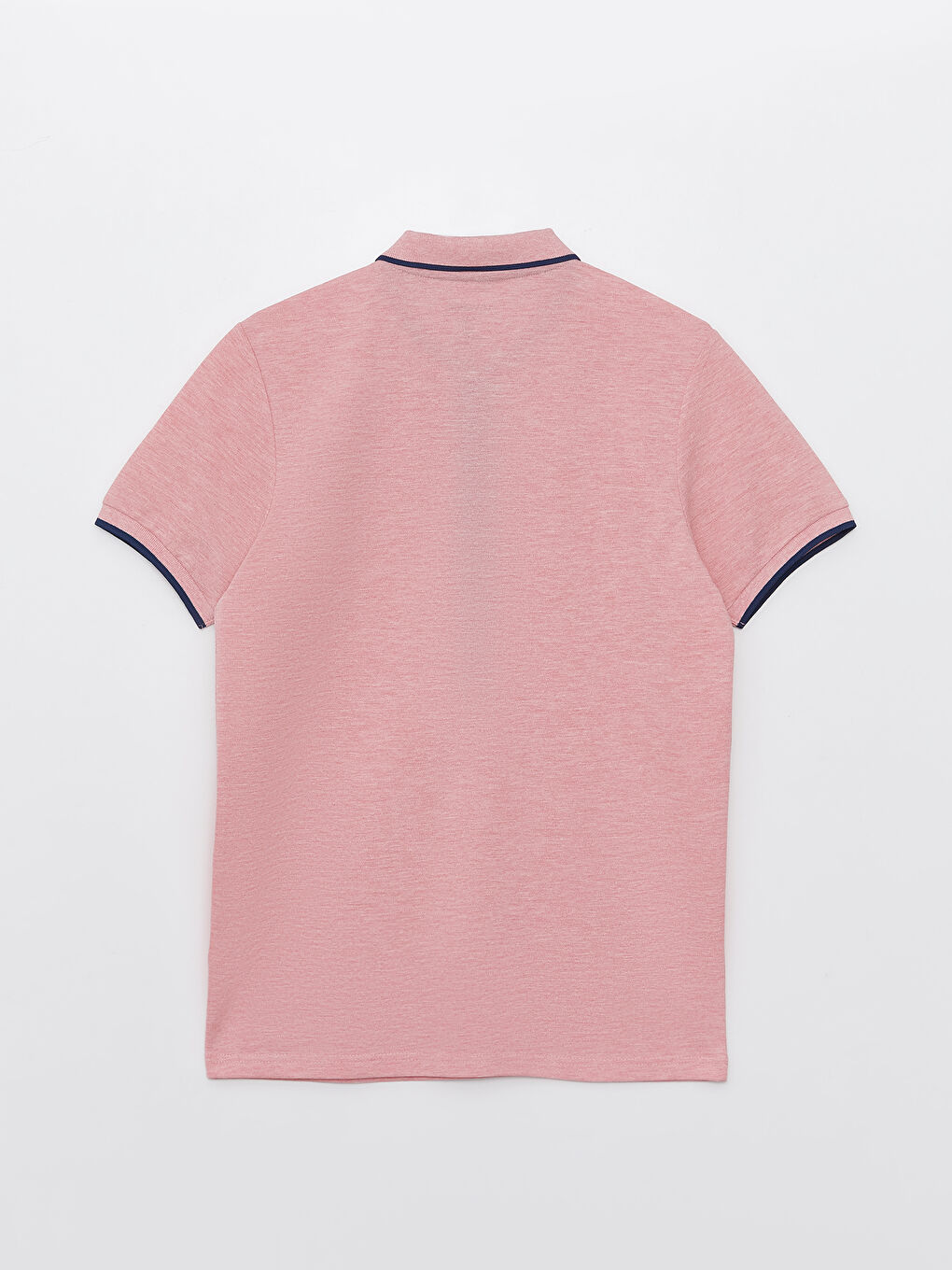 Мужская футболка-поло из пике с короткими рукавами-15