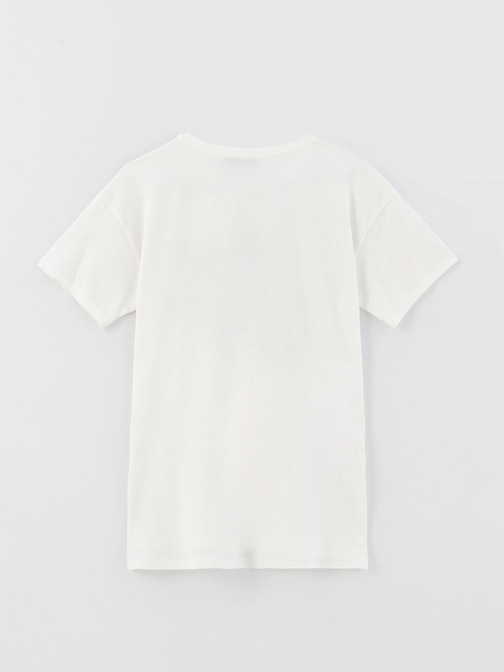 Crew Neck Printed Short Sleeve Women's T-Shirt-6