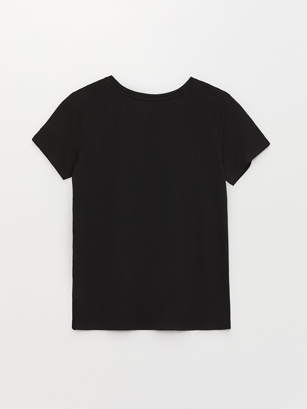 Crew Neck Sequined Short Sleeve Women's T-Shirt-7