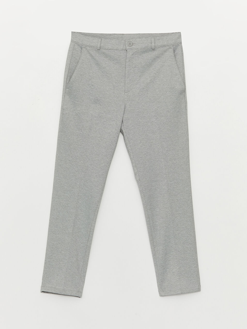 Gri Slim Fit Erkek Pantolon-4