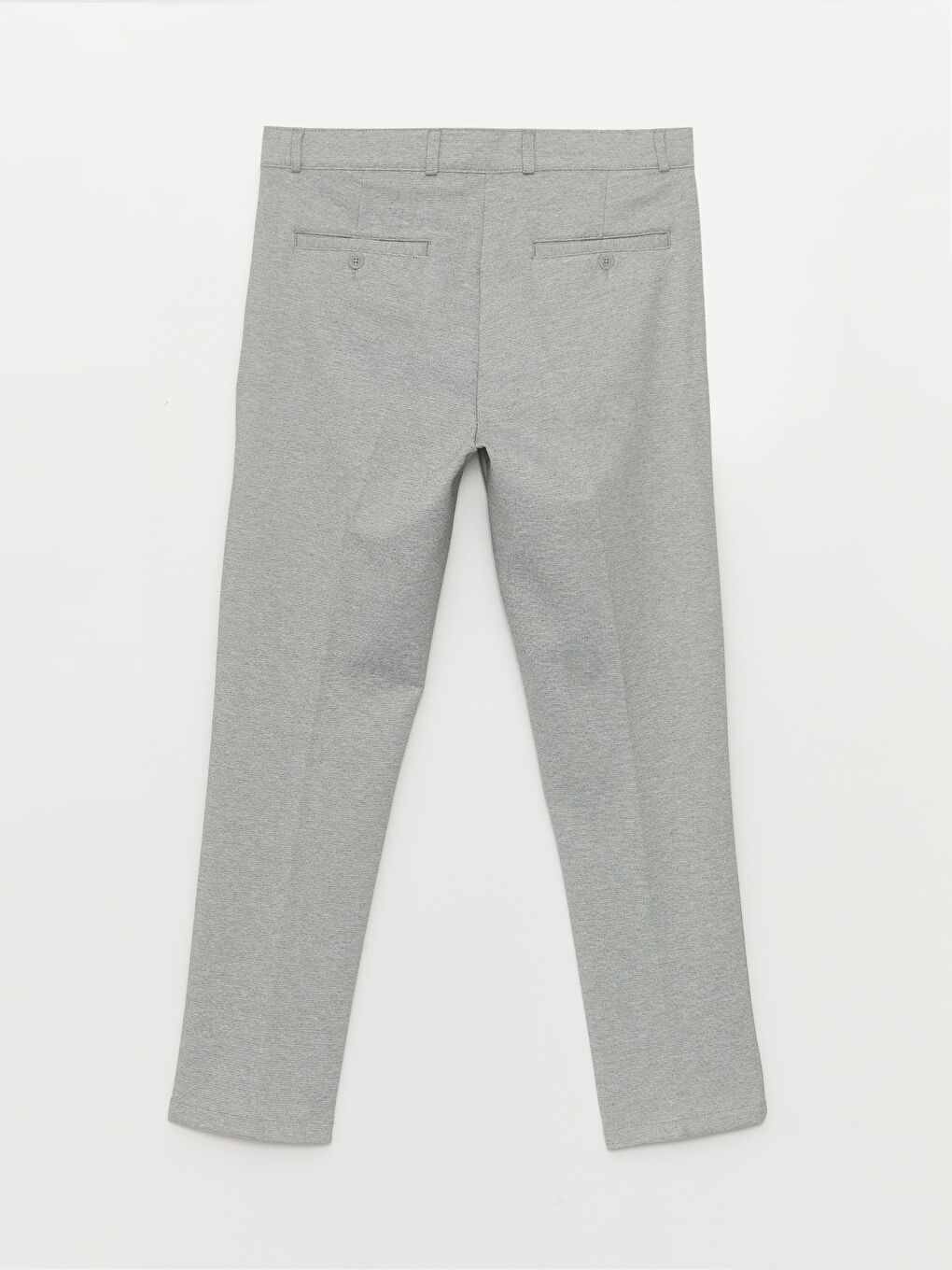 Gri Slim Fit Erkek Pantolon-5