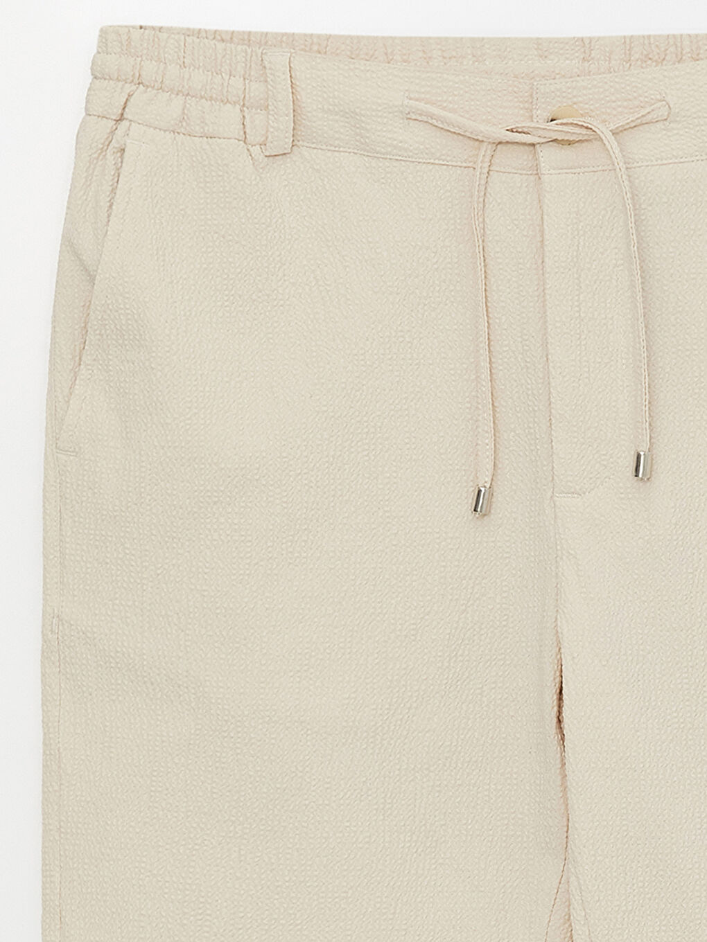 Slim Fit Binding Detail Men's Shorts -S3AA07Z8-S5M