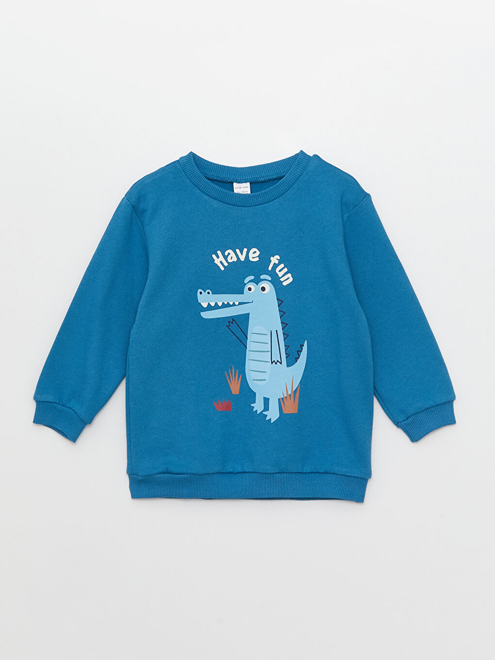 Crew Neck Long Sleeve Printed Baby Boy Sweatshirt 2-Pack -S3AA25Z1-H8H