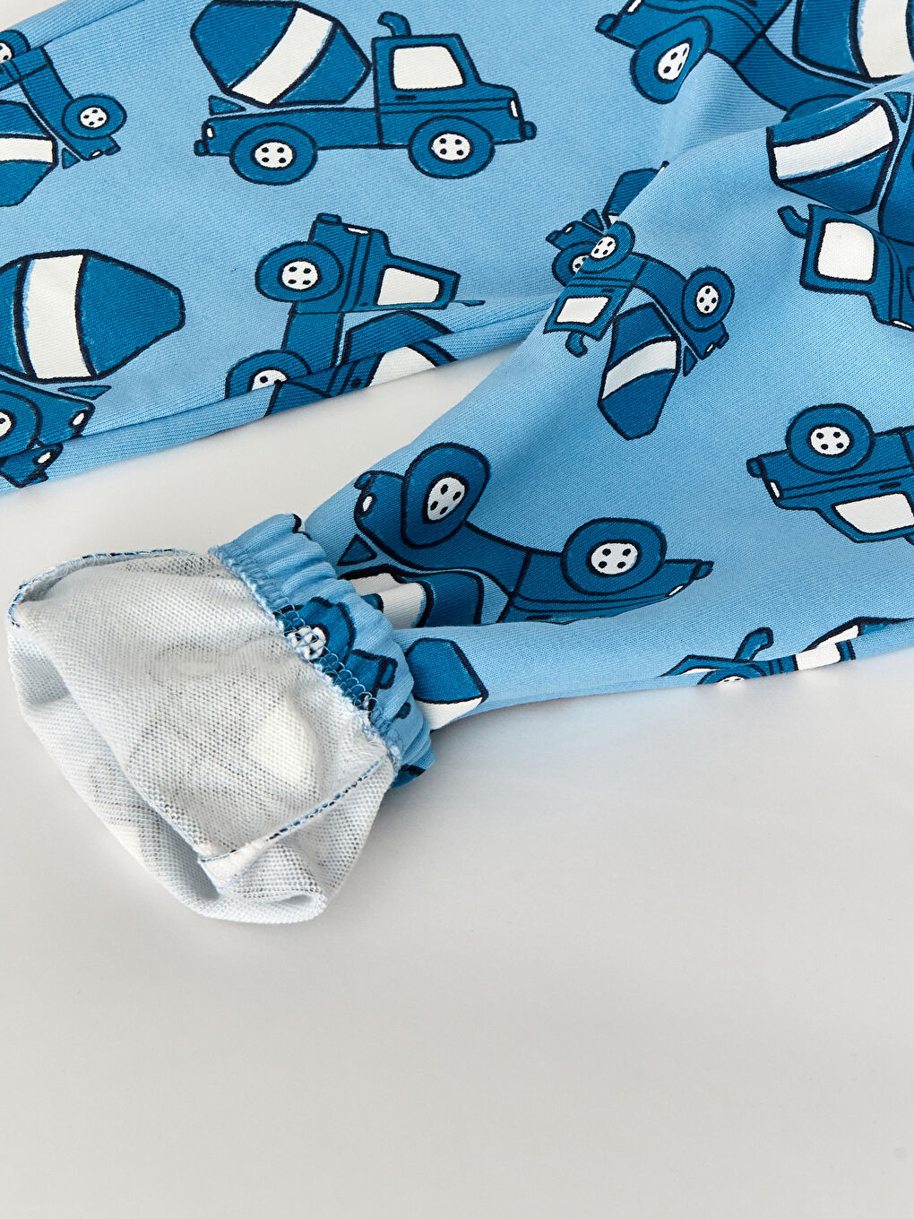 Elastic Waist Printed Baby Boy Tracksuit Bottom 2 Pack-4