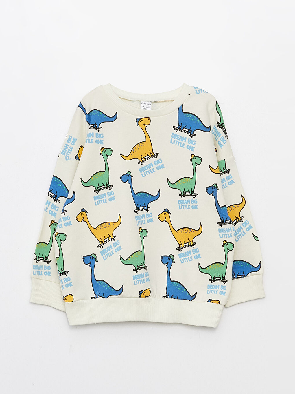 Crew Neck Long Sleeve Baby Boy Sweatshirt 2-Pack-2