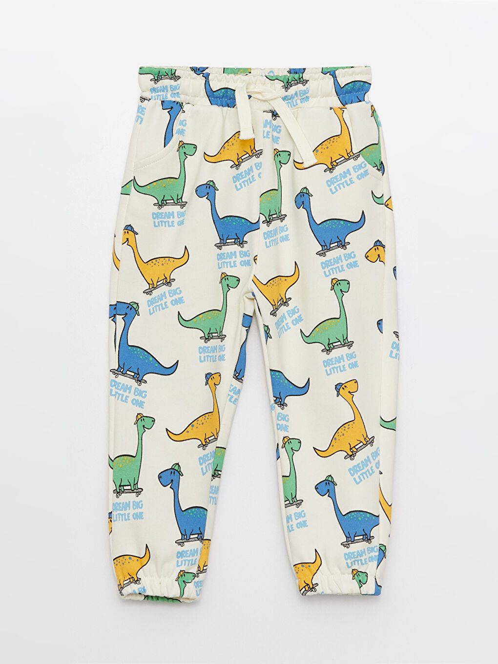 Lot de 2 Pantalons de Survêtement Bébé Garçon à Taille Élastiquée-3