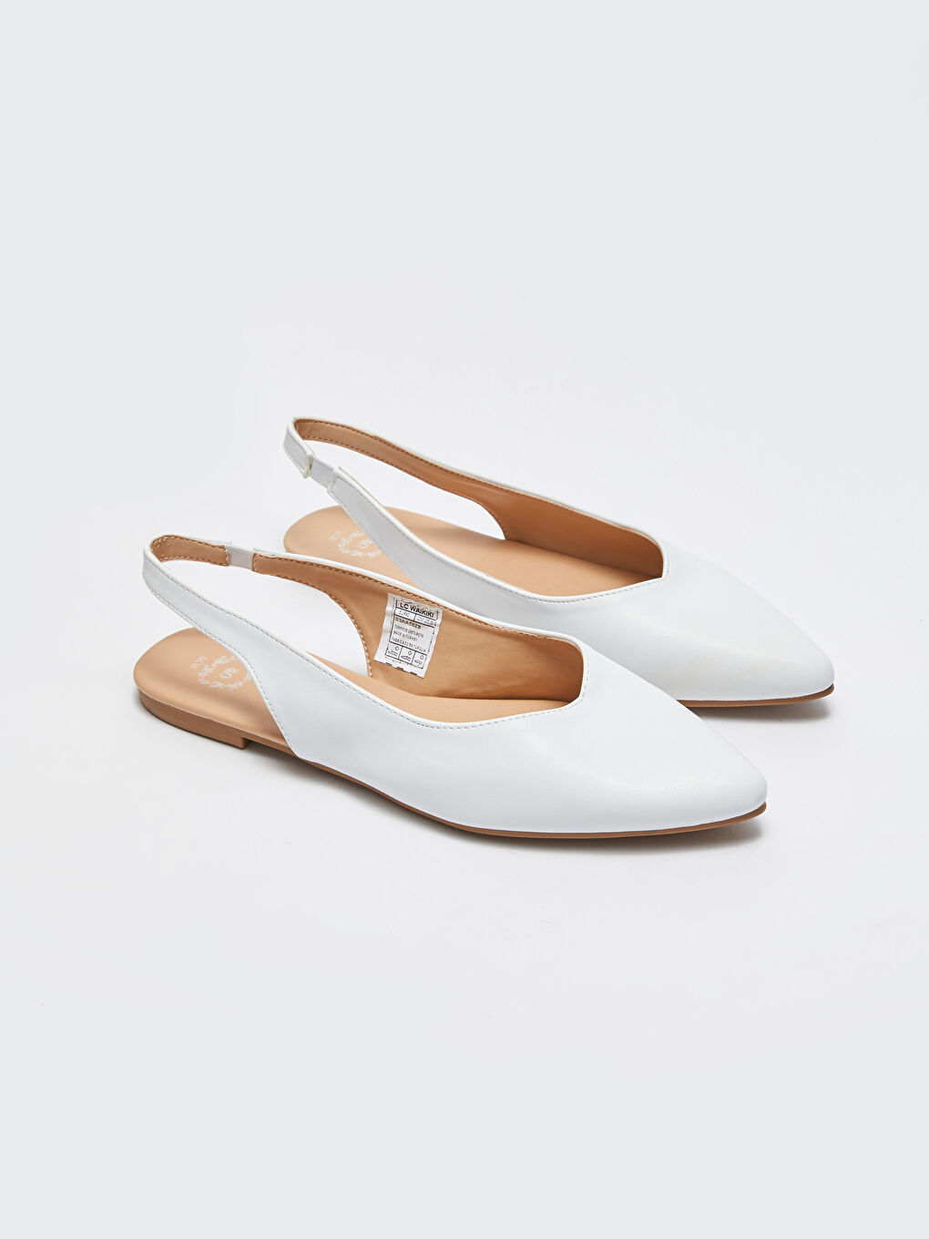 Leather Look Woman Flat Shoes -S3AA58Z8-RVK