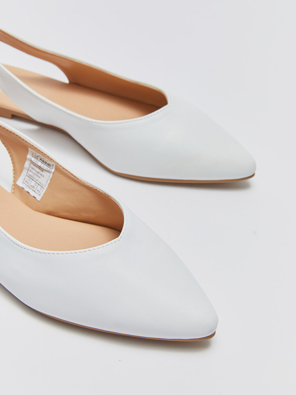Leather Look Woman Flat Shoes -S3AA58Z8-RVK