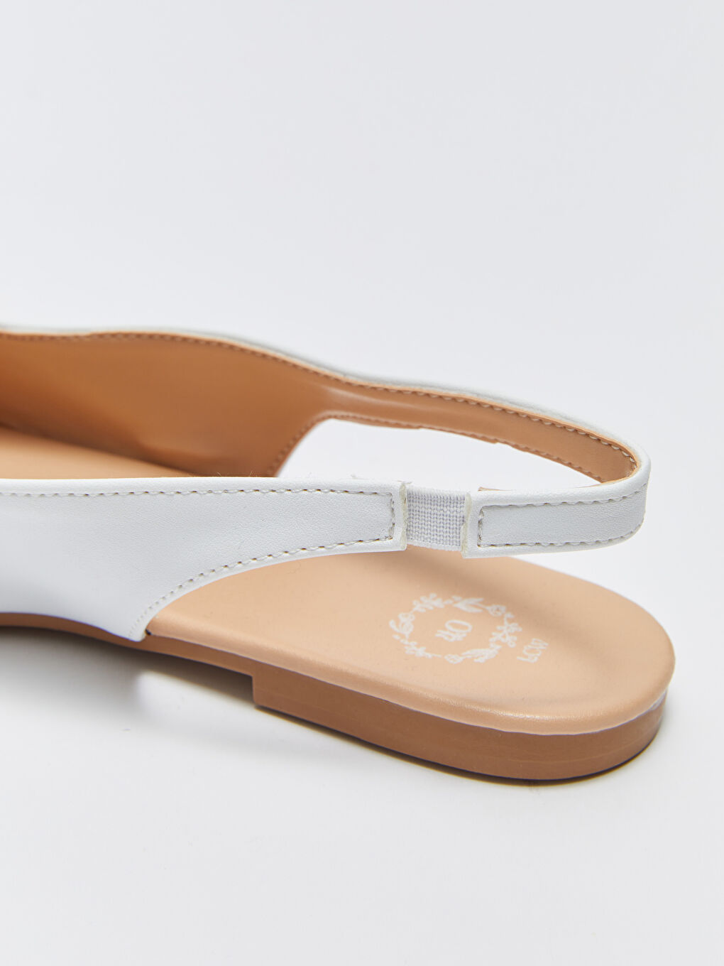 Leather Look Woman Flat Shoes -S3AA58Z8-RVK