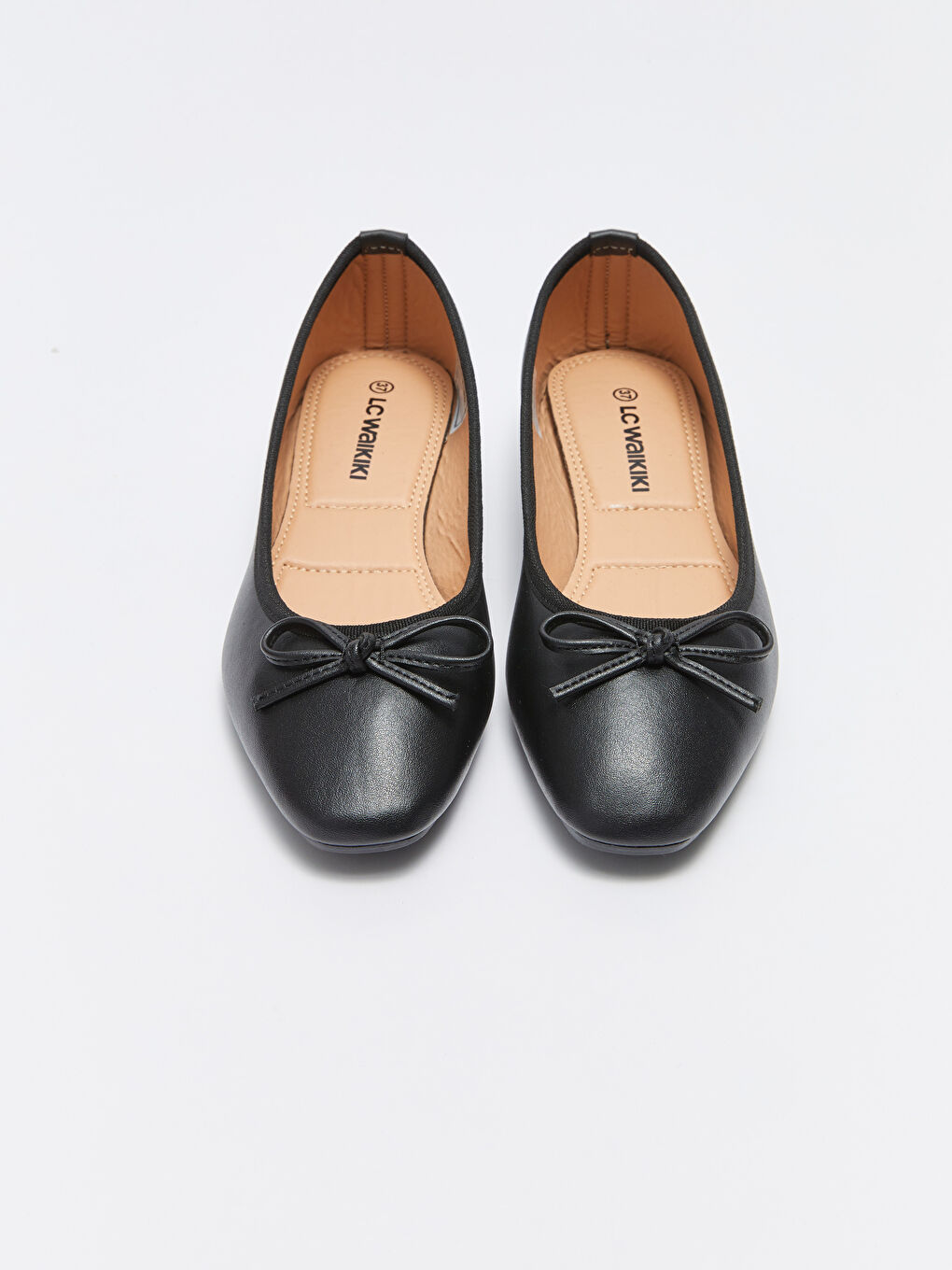 Leather Look Woman Flat Shoes -S3AA59Z8-HUC