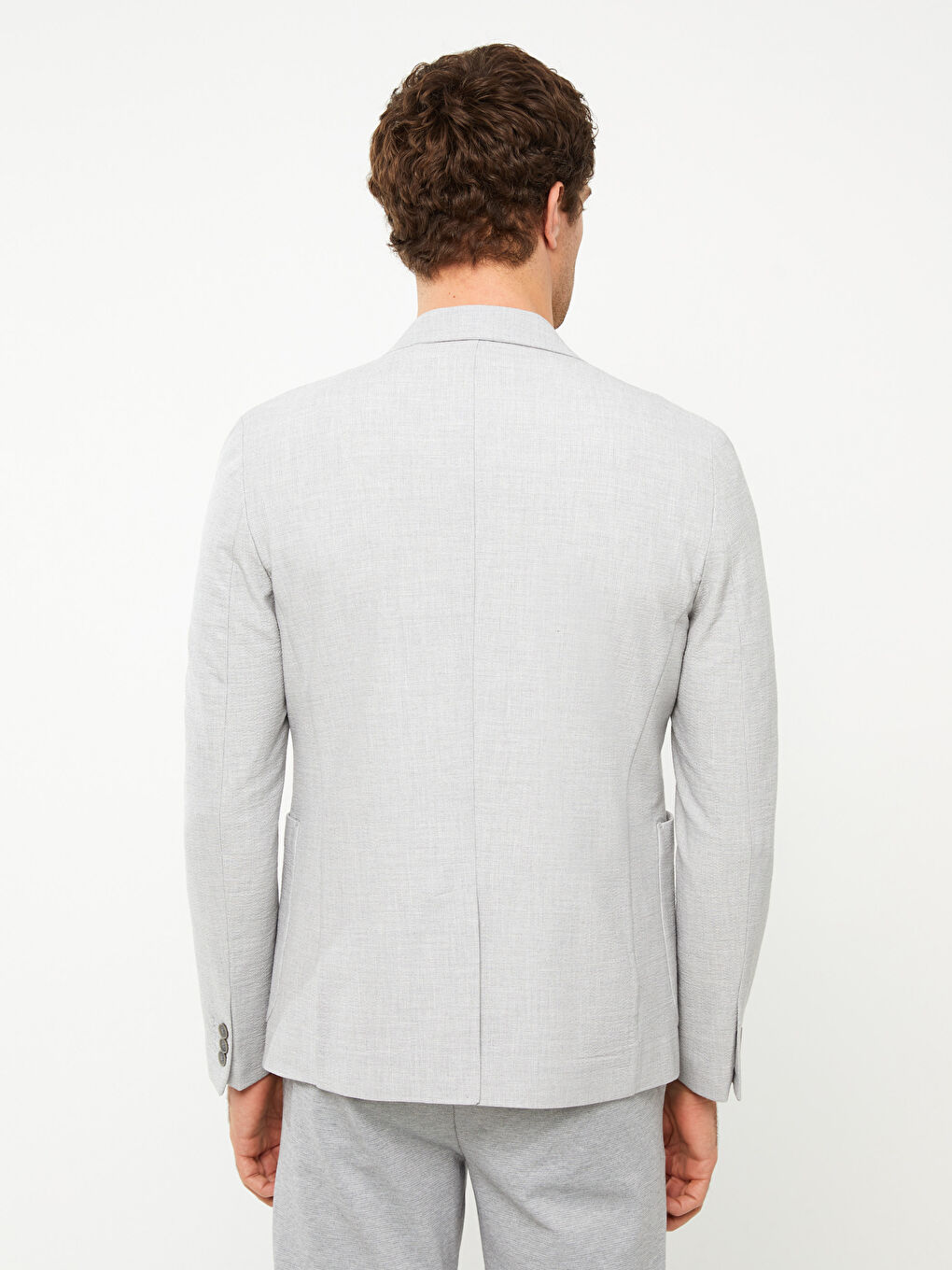 Блейзер Пиджак Экстра Узкий для Мужчин-4