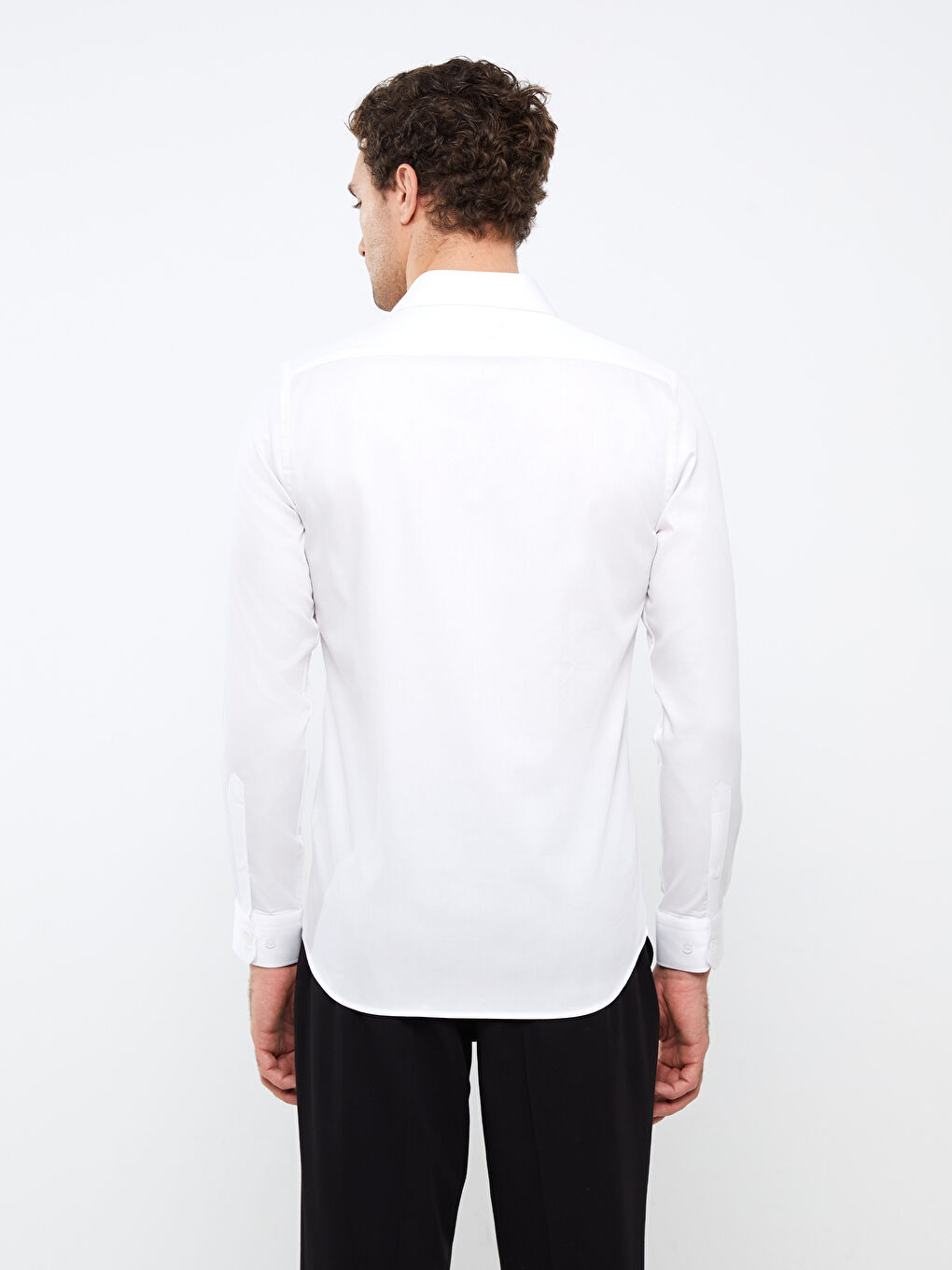 LCWAIKIKI Formal Muška slim-fit poplin košulja - dugi rukav -S3AA70Z8-Q6K