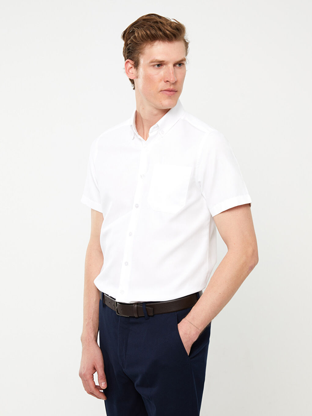 Muška košulja kratkih rukava slim fit -S3AA74Z8-JYX