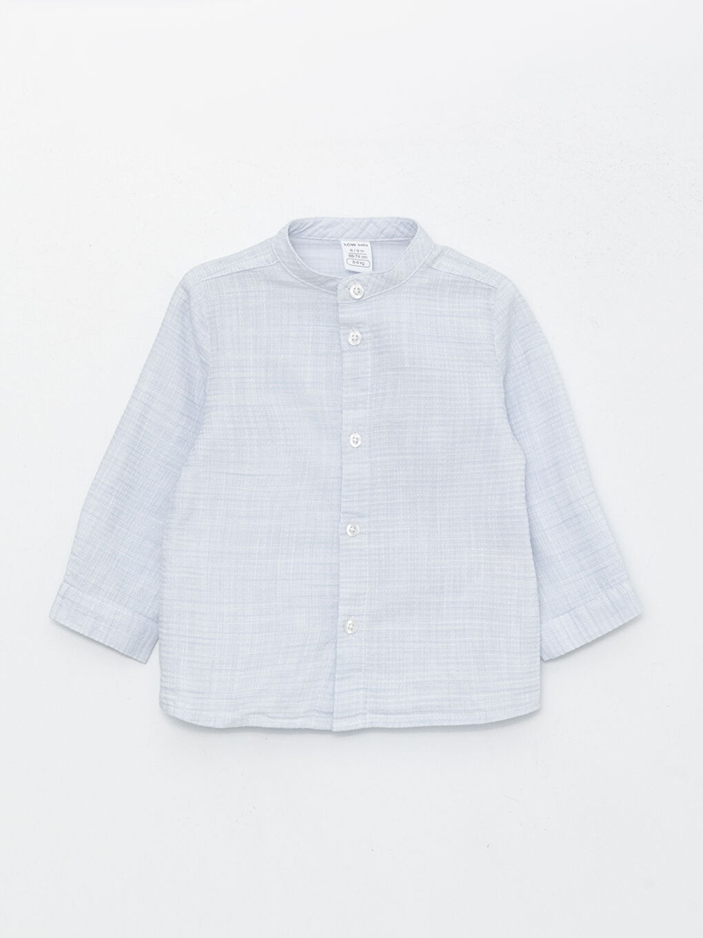 Cămașă cu Mânecă Lungă și Guler de Judecător pentru Bebeluși Băieți și Pantaloni-1