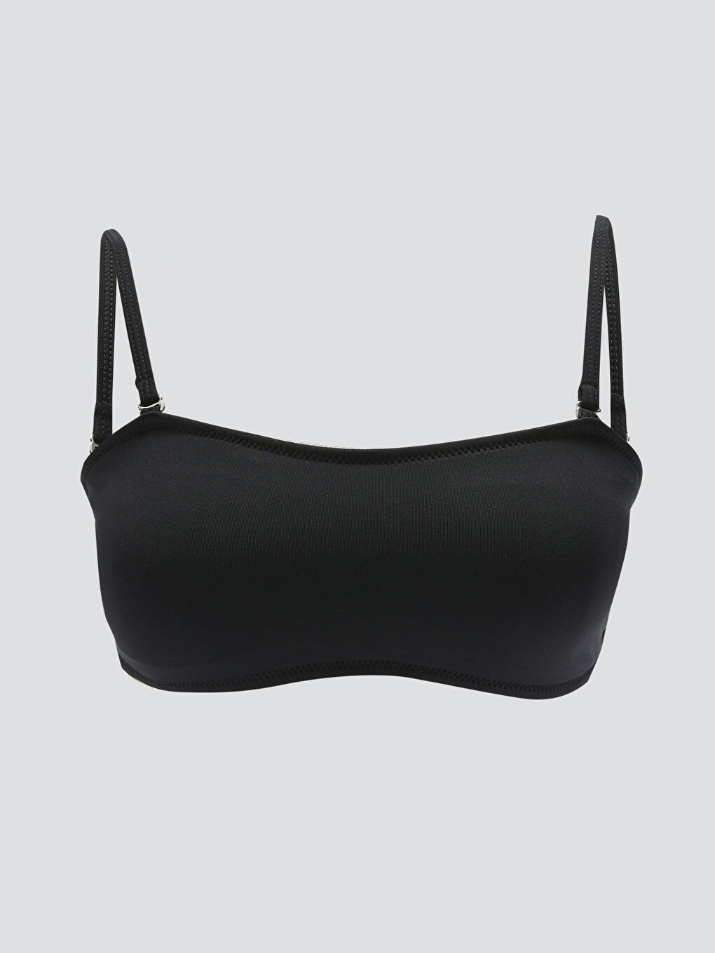 Women's Strappy Plain Bikini Top -S3AB09Z8-CVL