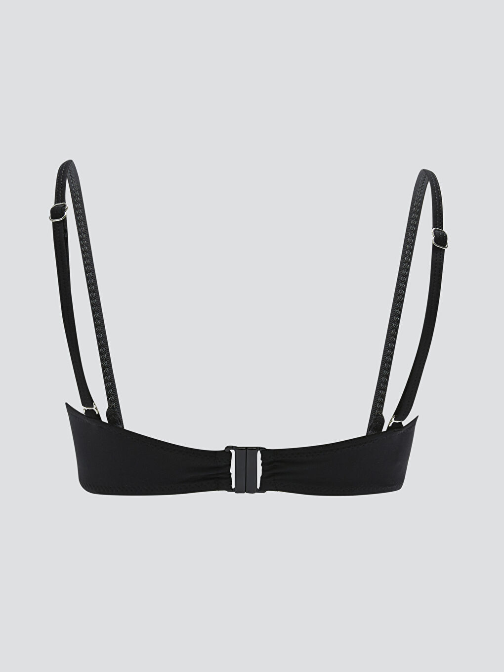 Women's Strappy Plain Bikini Top -S3AB09Z8-CVL