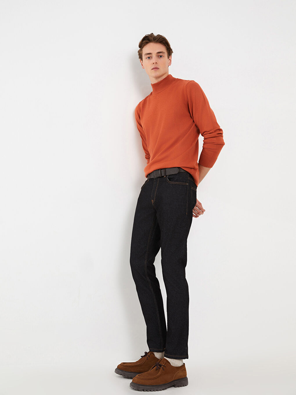 جينز بقصة رفيعة للرجال