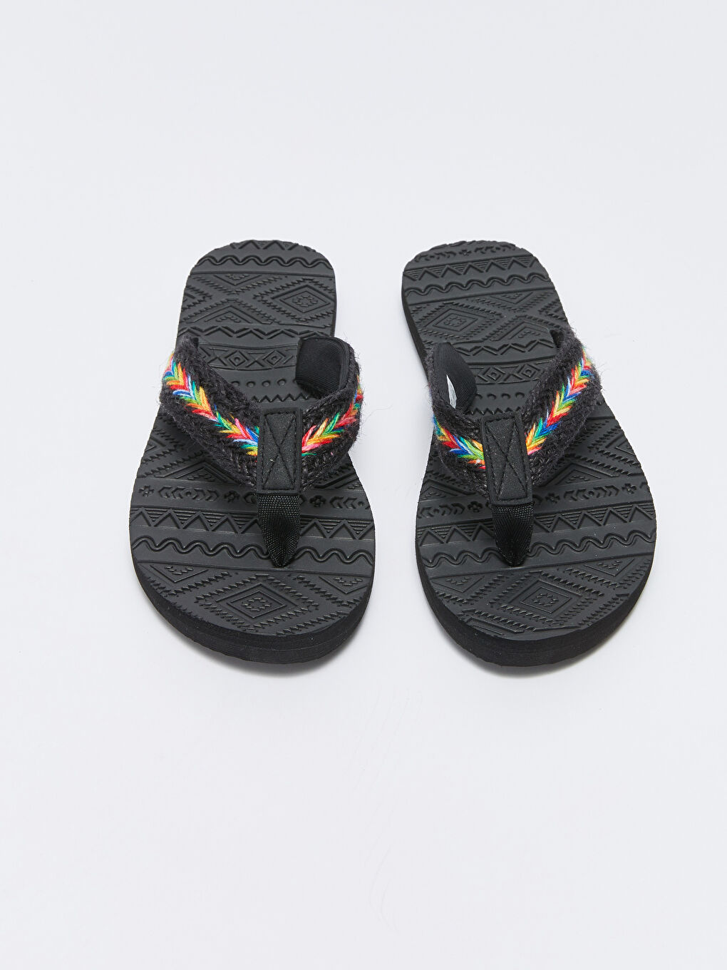 LCW STEPS Patterned Women's Flip Flops -S3AB22Z8-HUC