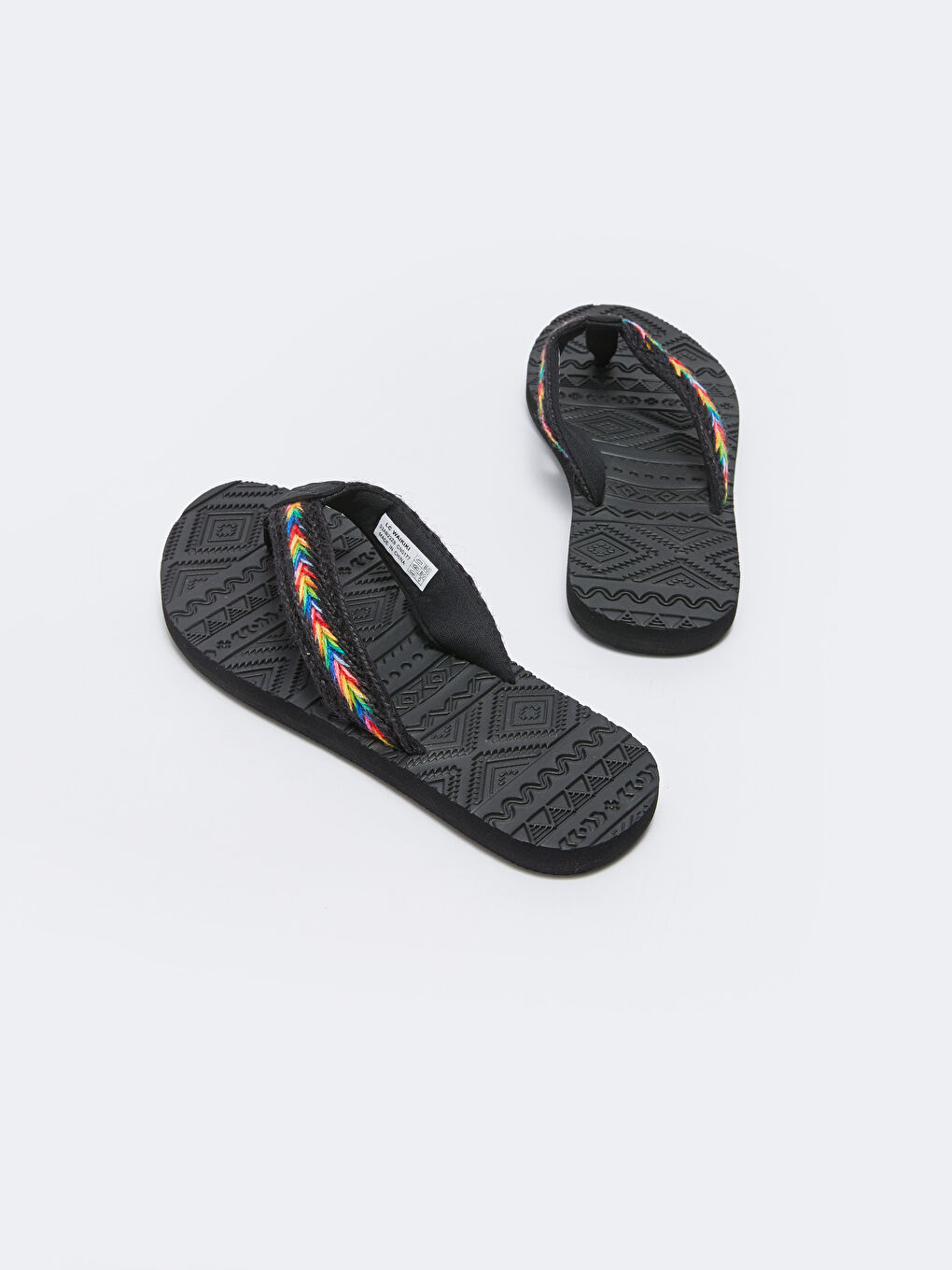 LCW STEPS Patterned Women's Flip Flops -S3AB22Z8-HUC