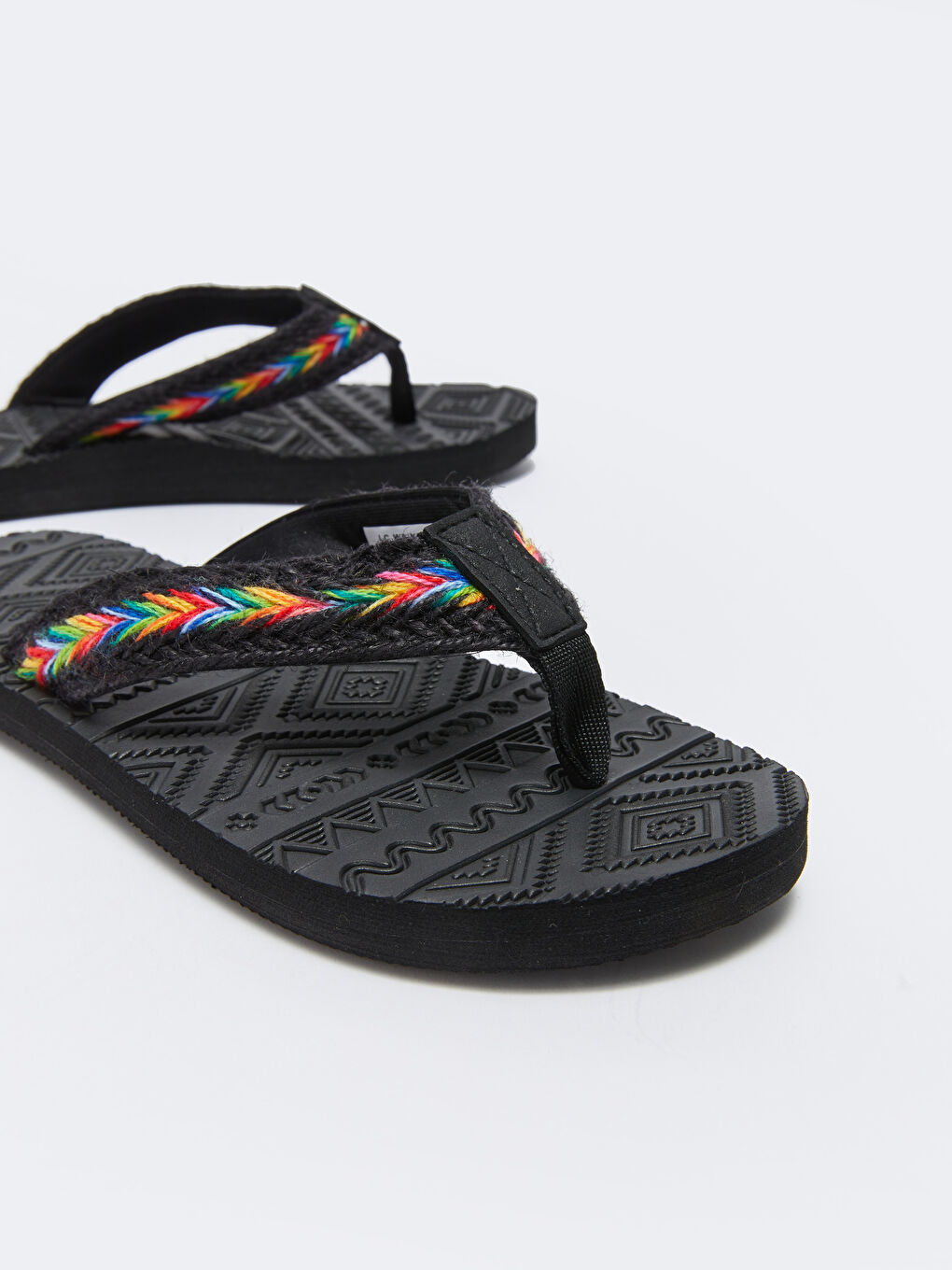 LCW STEPS Patterned Women's Flip Flops -S3AB22Z8-HUC