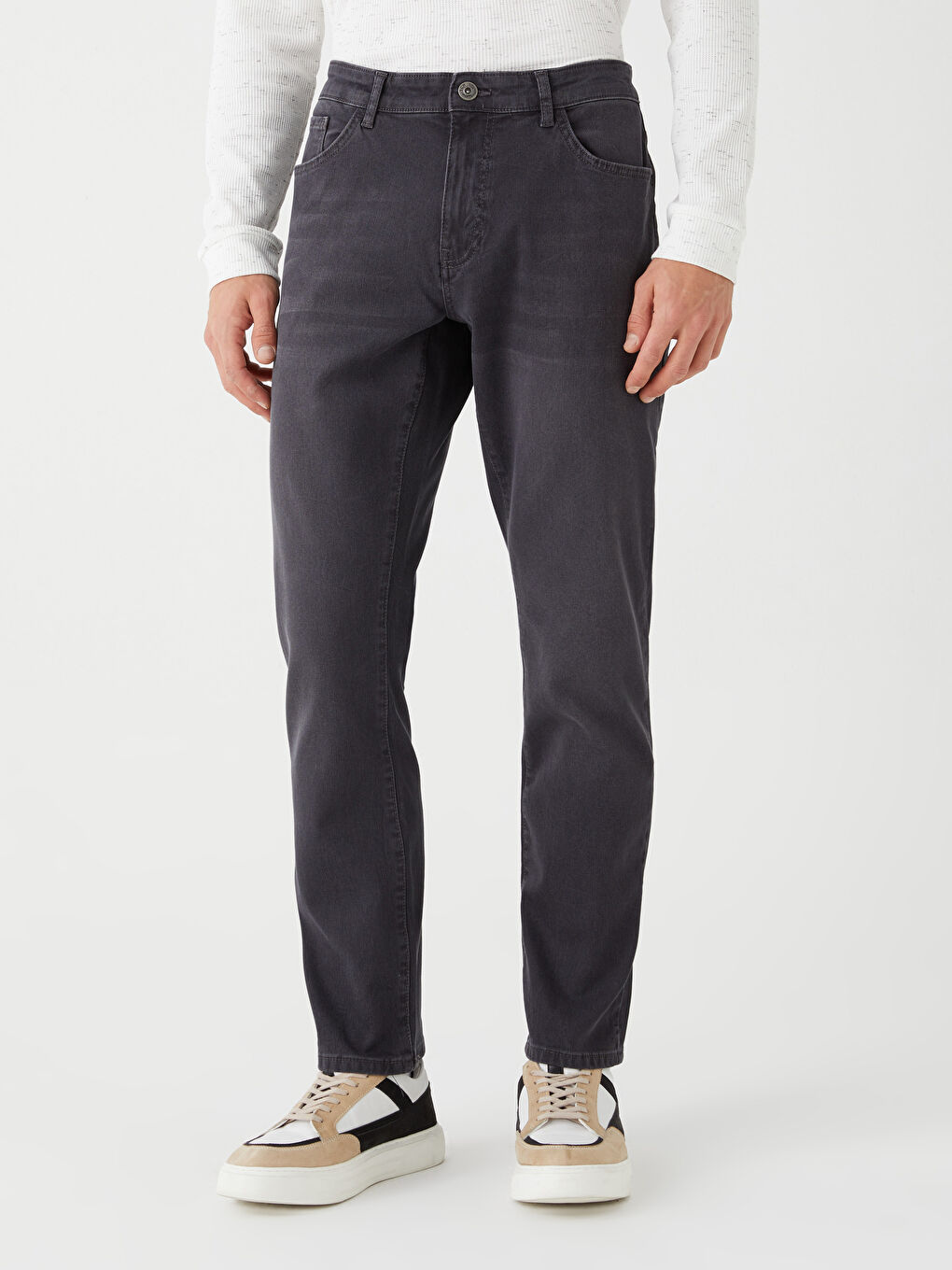 Gri 779 Regular Fit Erkek Jean Pantolon-2