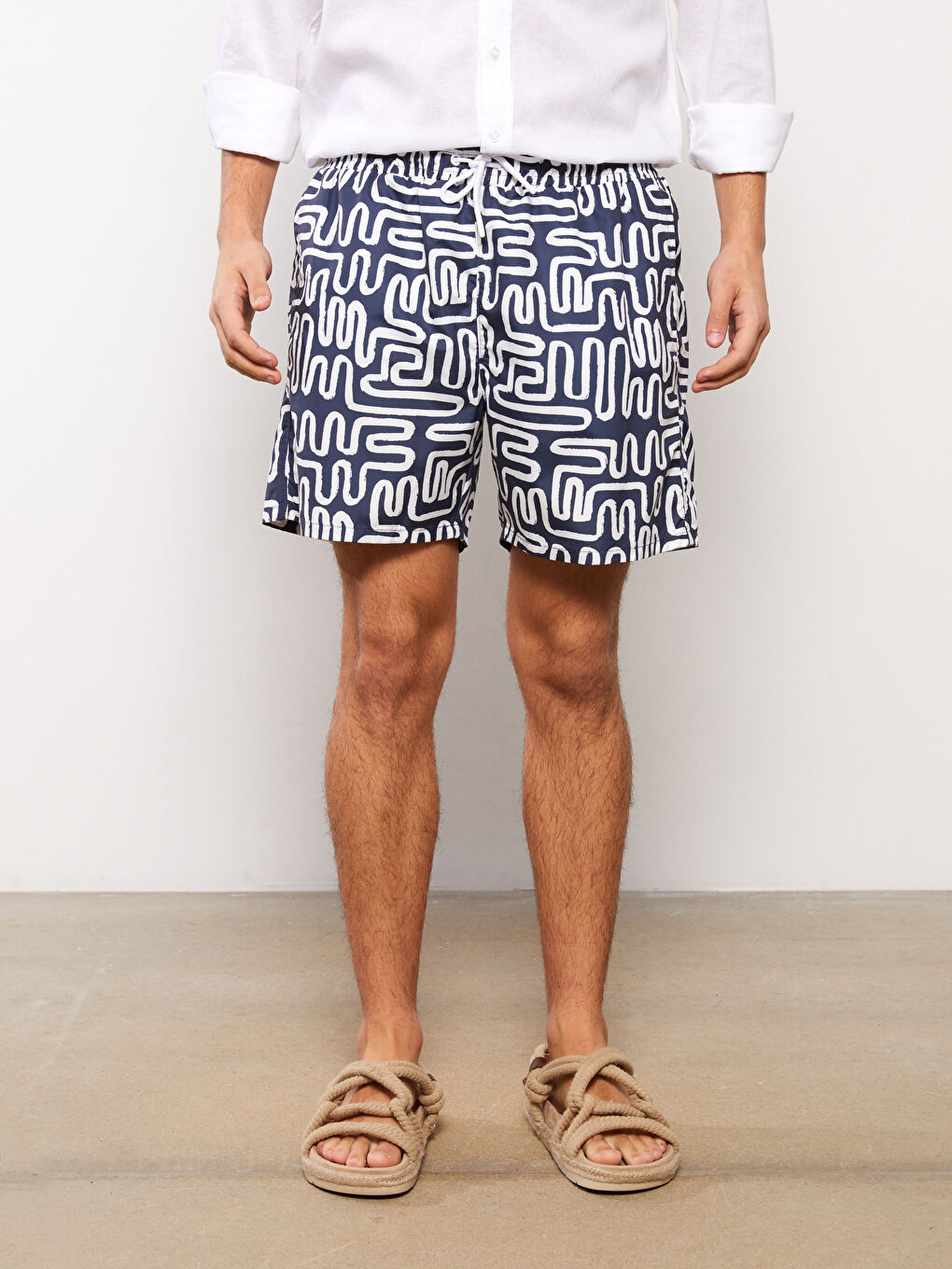 Short Pattern Men's Swimwear -S3AB90Z8-LSJ