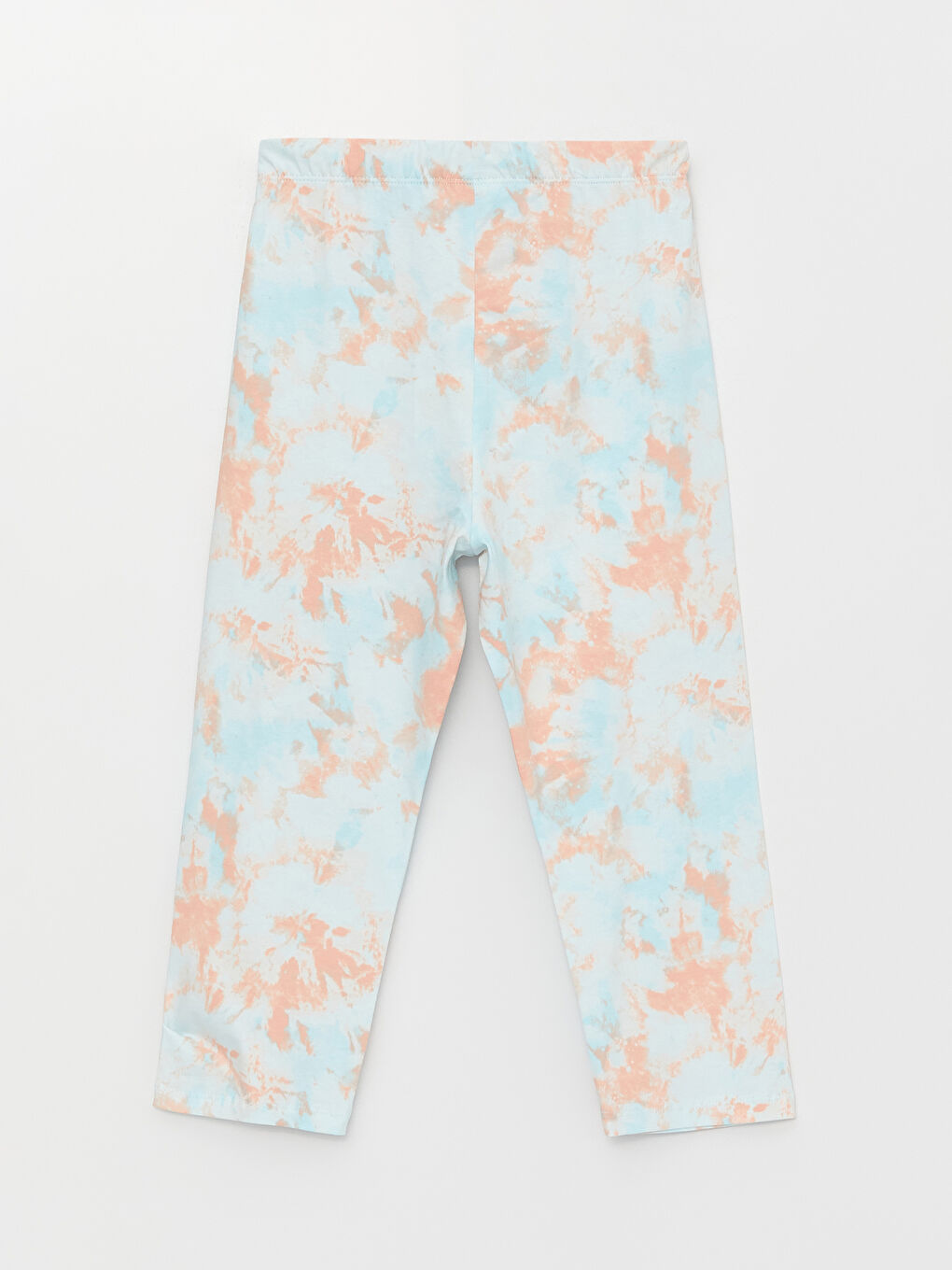 Collants Fille à Motifs Batik à Taille Élastiquée-1