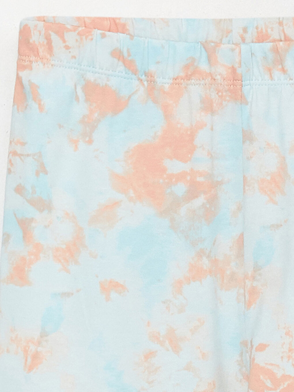 Collants Fille à Motifs Batik à Taille Élastiquée-2