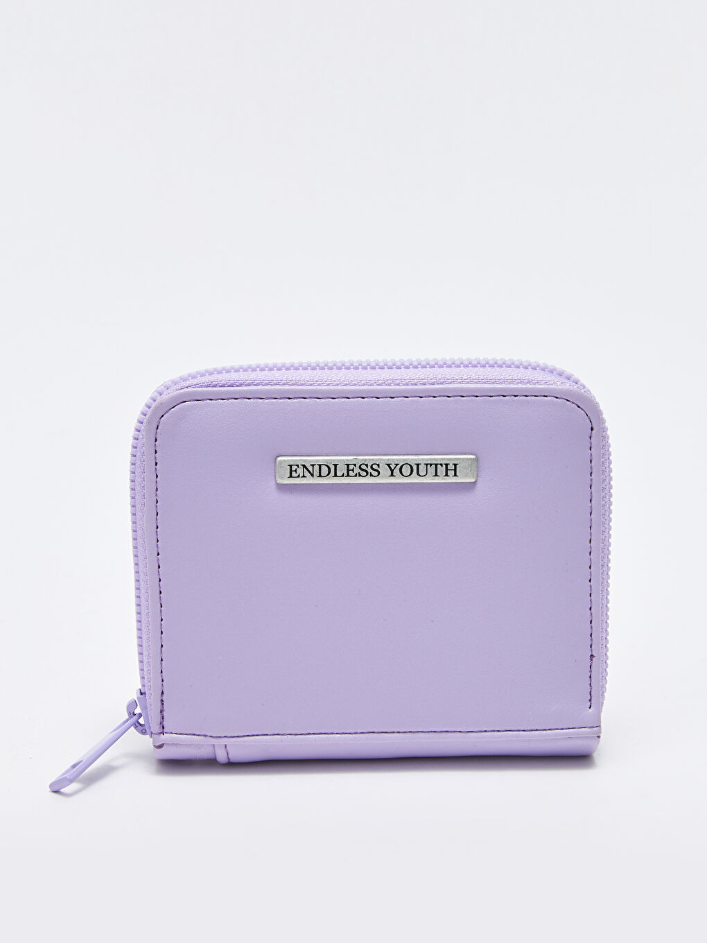 Lila Deri Görünümlü Kız Çocuk Cüzdan