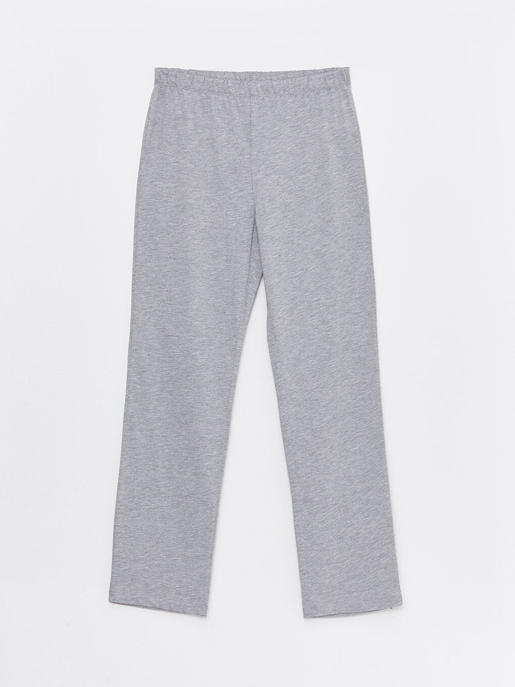 طقم بيجامة كم طويل مطبوع بياقة دائرية للسيدات-7