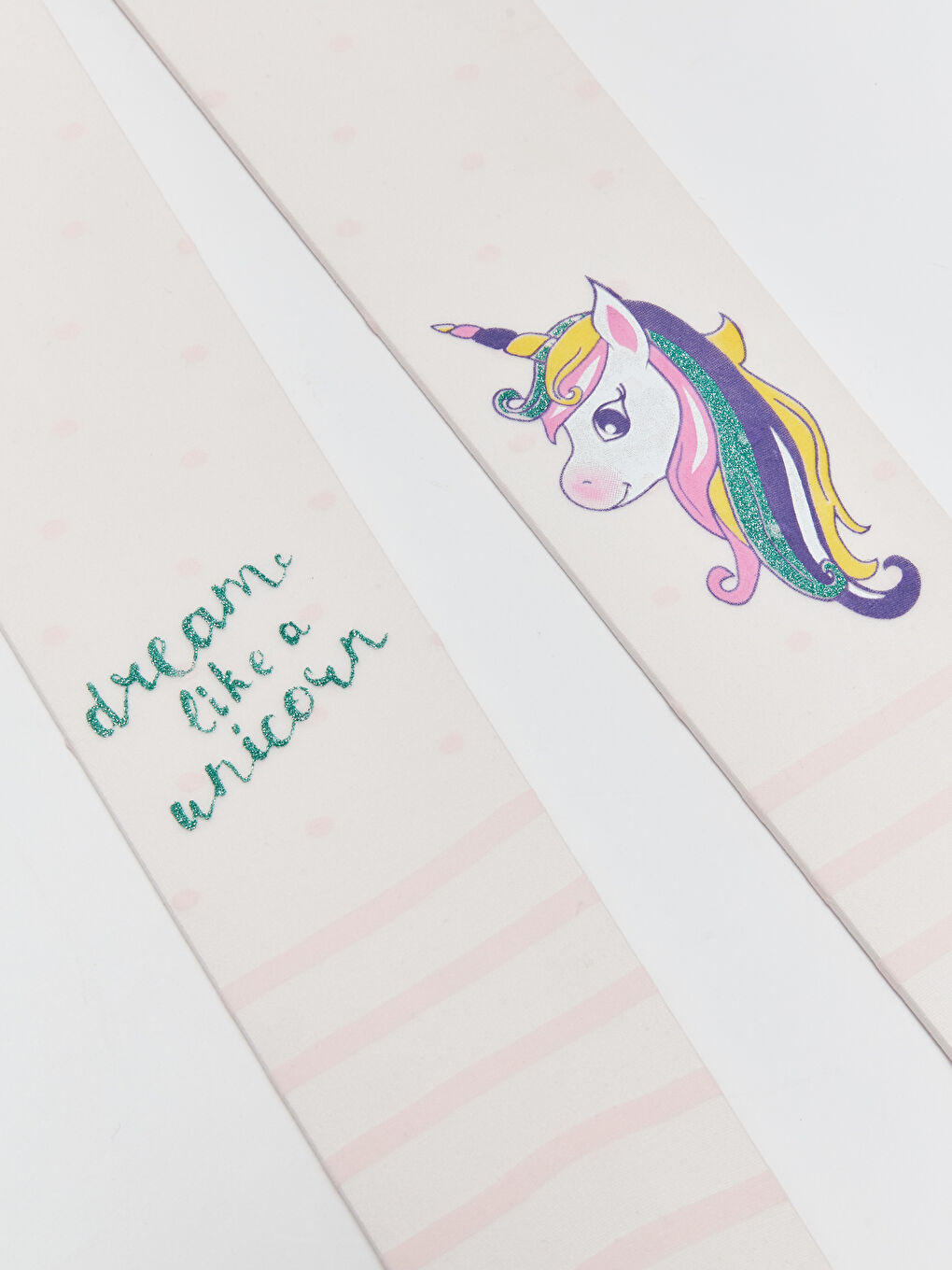 Ekru Kız Çocuk İnce Külotlu Çorap 2'li-2