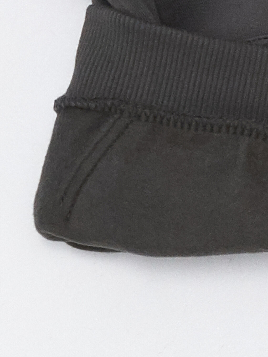 Gri Bisiklet Yaka Uzun Kollu Baskılı Erkek Bebek Sweatshirt-2