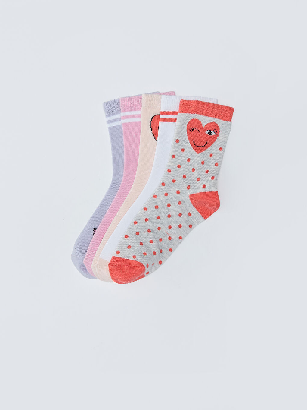 Djevojka SIVA Čarape do gležnja-1