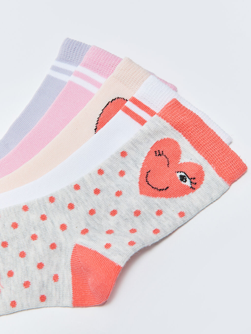 Djevojka SIVA Čarape do gležnja-2