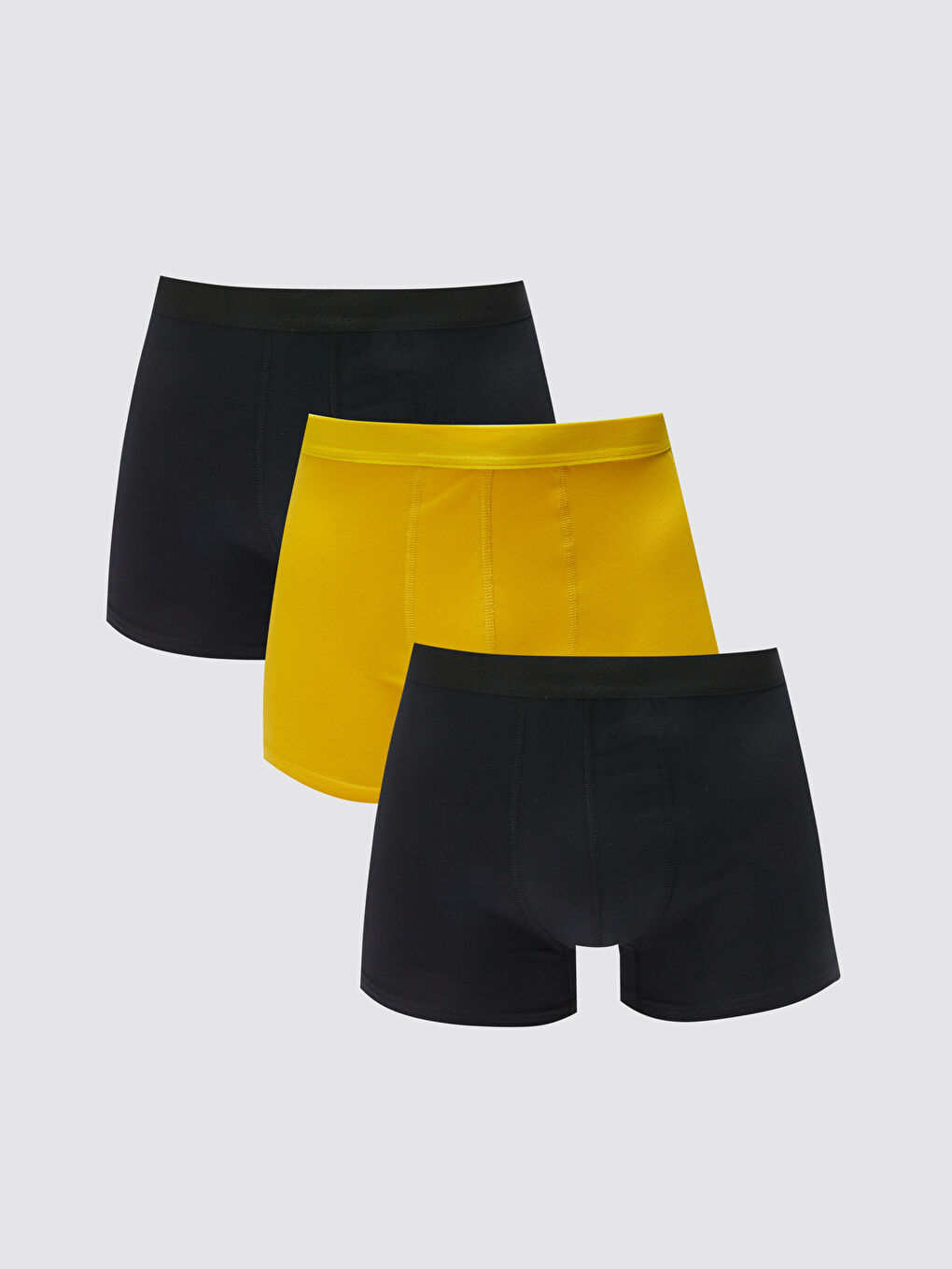 Standard Fit Cotton Flexible Men's Boxer 3-Piece -S3AD64Z8-M0T