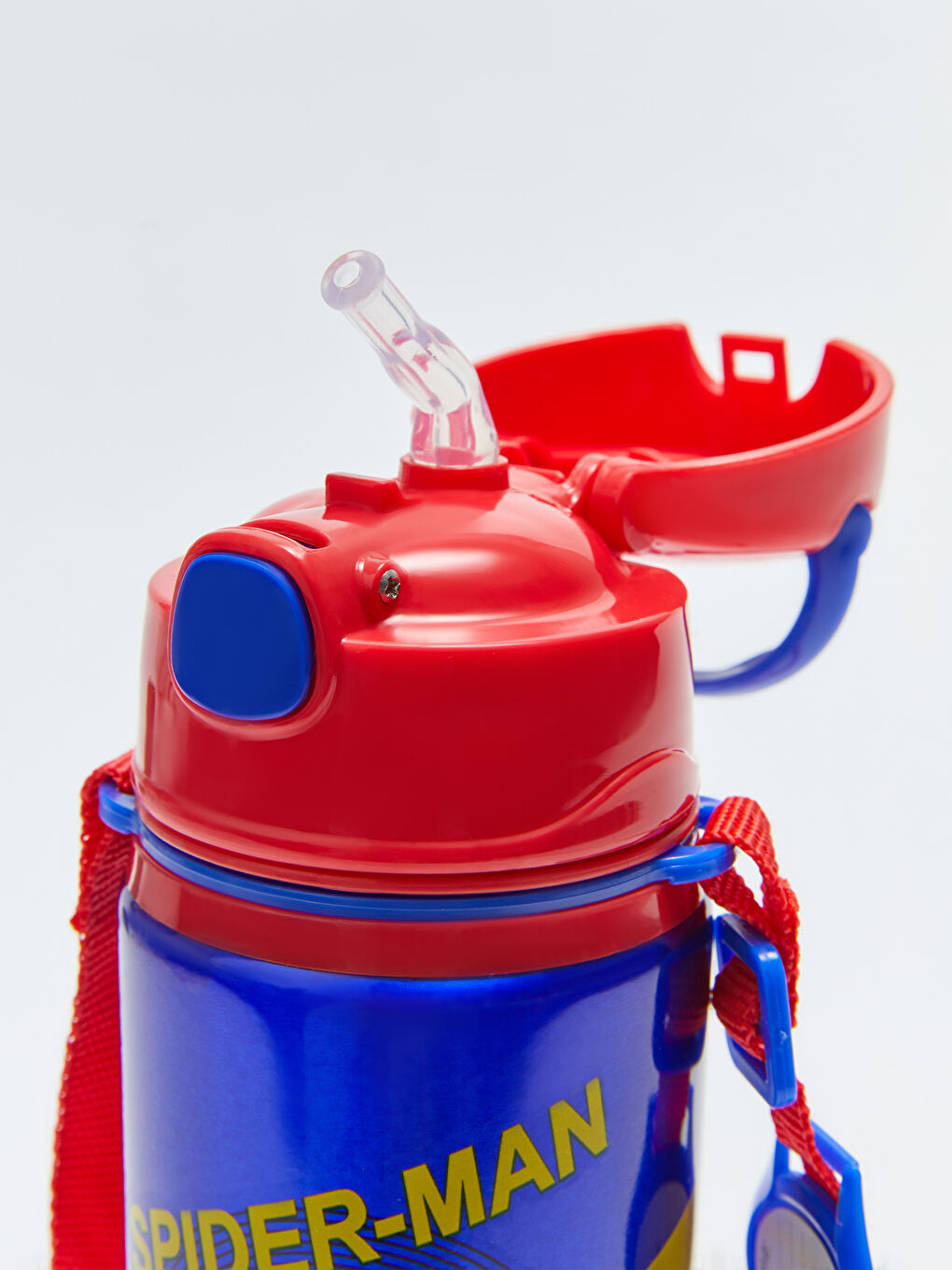 Spiderman Licensed Straw Bottle Boy Drinker 500 Ml-1