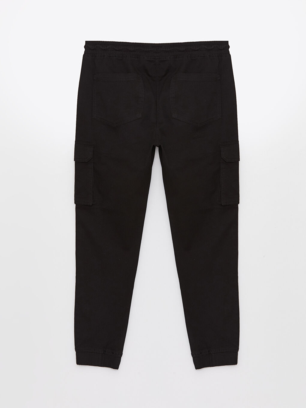 Slim Fit Twill Men's Cargo Trousers-6