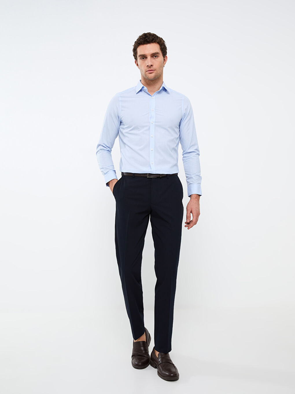 LCWAIKIKI Formal Lacivert Slim Fit Erkek Pantolon