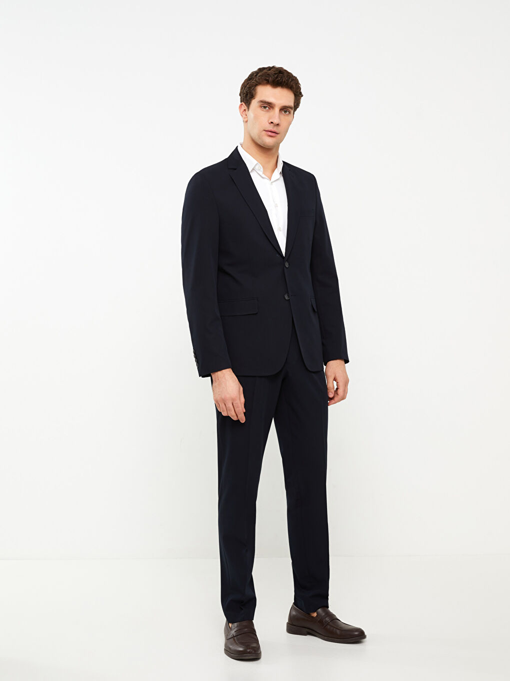 LCWAIKIKI Formal Lacivert Standart Kalıp Erkek Blazer Ceket - 2