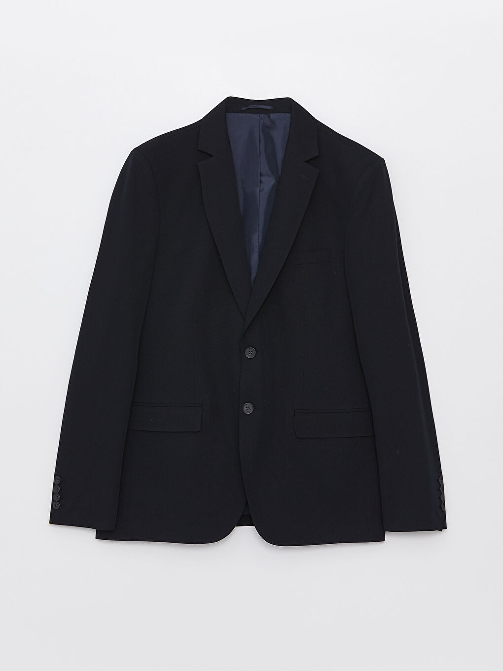 LCWAIKIKI Formal Lacivert Standart Kalıp Erkek Blazer Ceket - 5