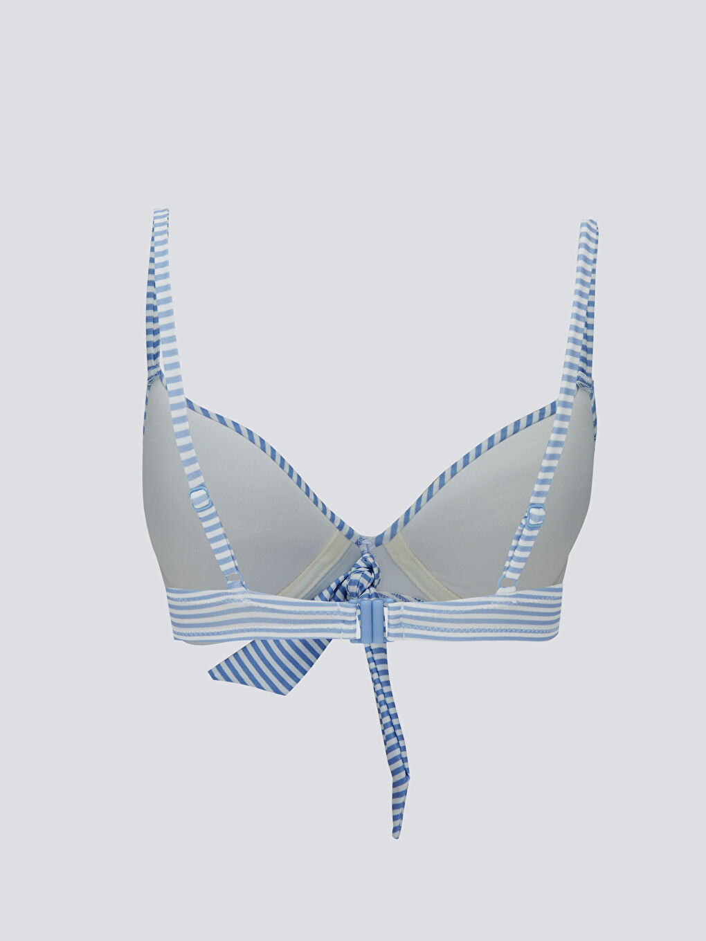 Women's Striped Bikini Top -S3AE11Z8-LQS