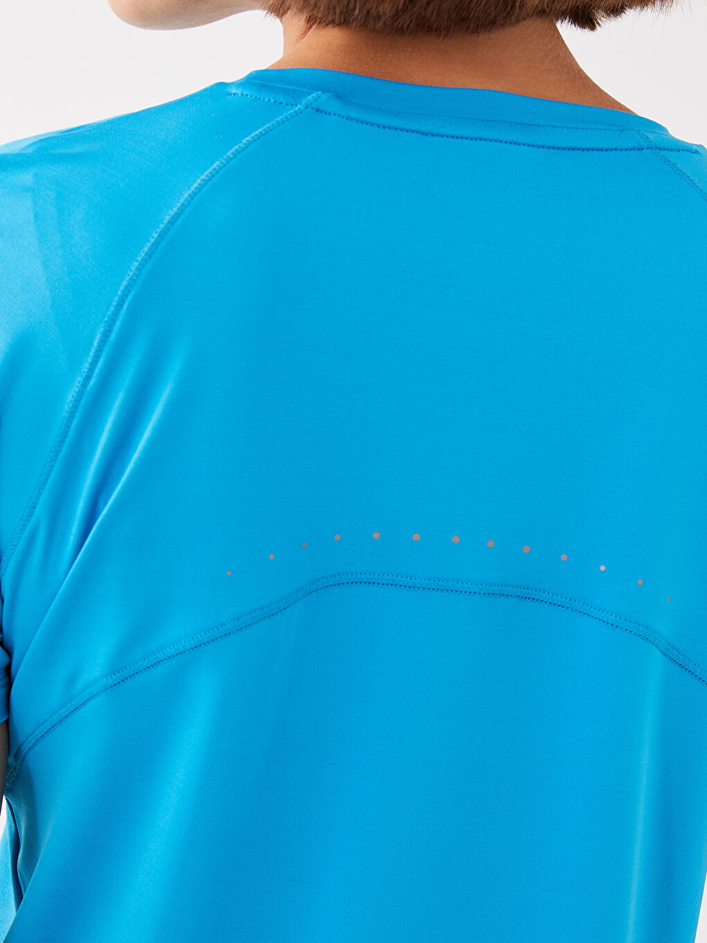 Спортивная Женская Футболка С Коротким Рукавом И Светоотражающим Принтом-4