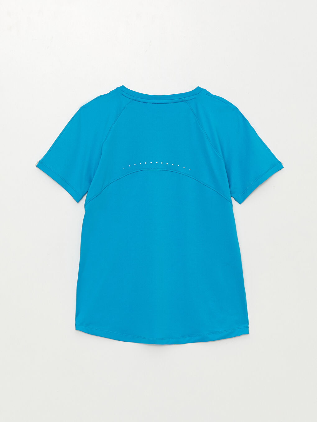 Спортивная Женская Футболка С Коротким Рукавом И Светоотражающим Принтом-7