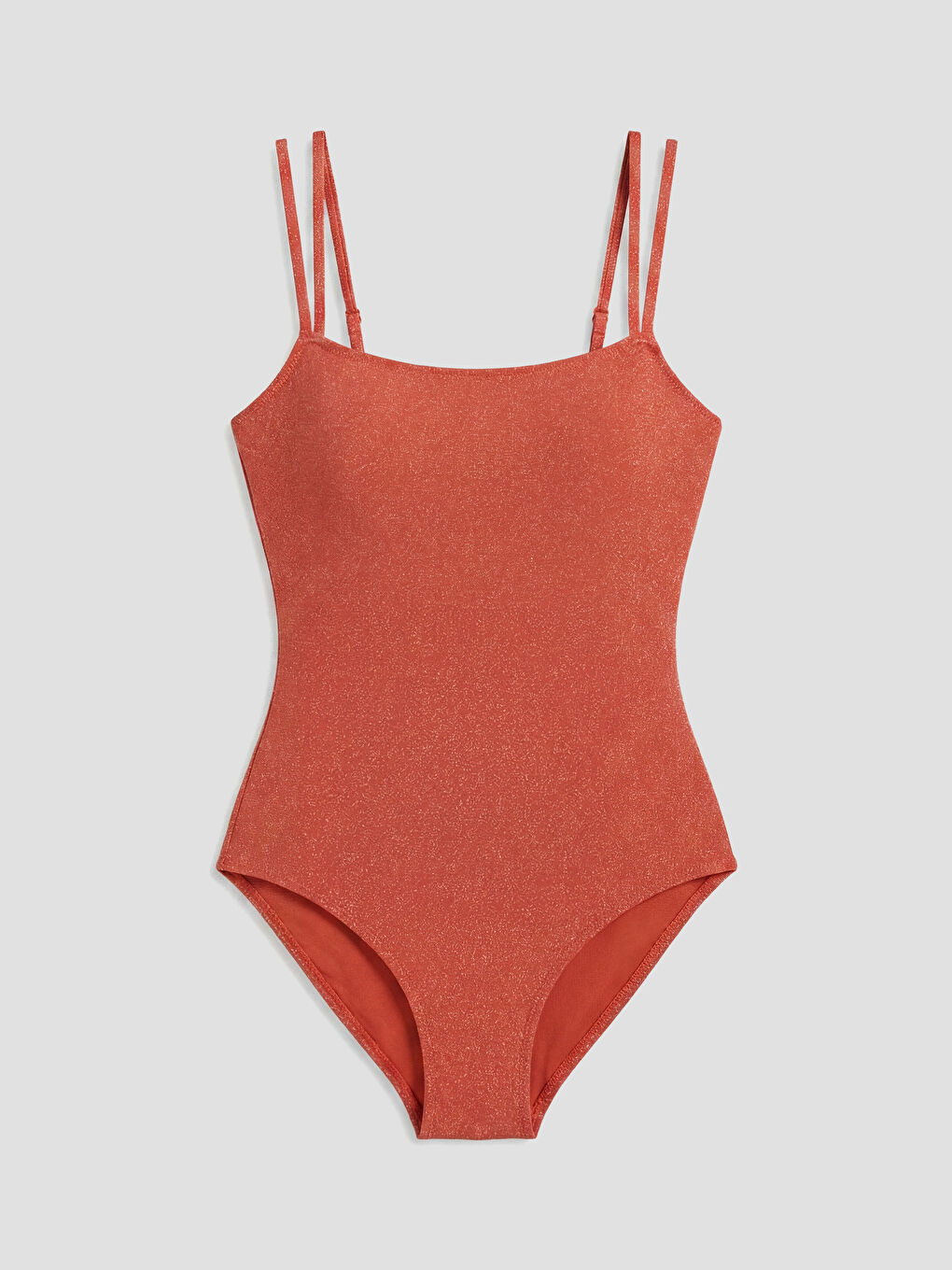 Maillot de Bain Uni à Lacets pour Femmes