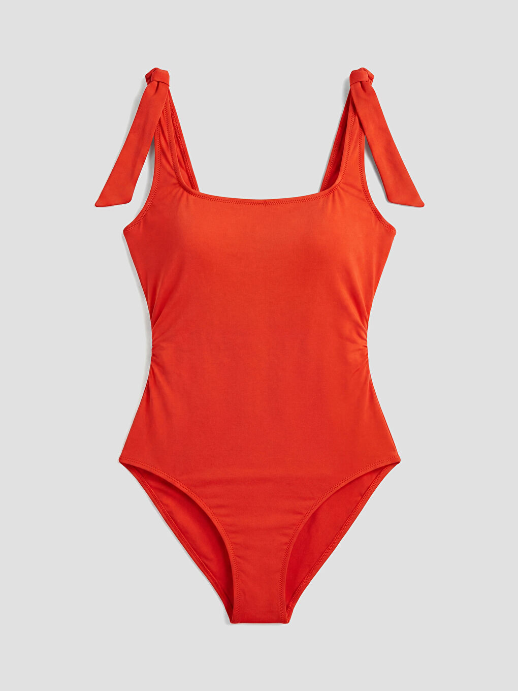 Turuncu Kadın Düz Mayo