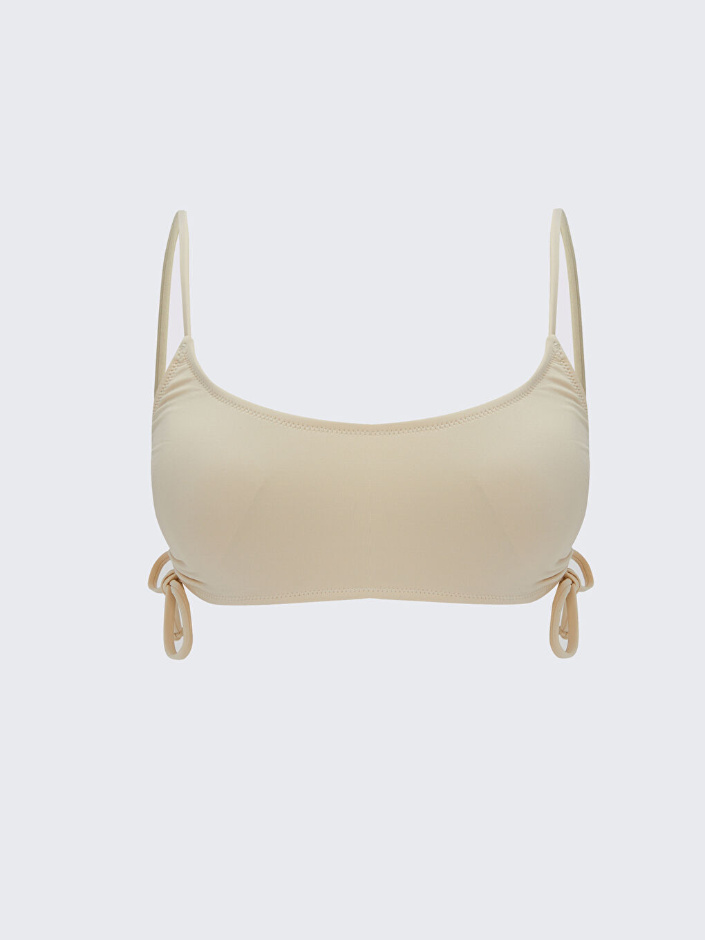 Women's Plain Bikini Top with Stitched Pads -S3AE52Z8-SGG