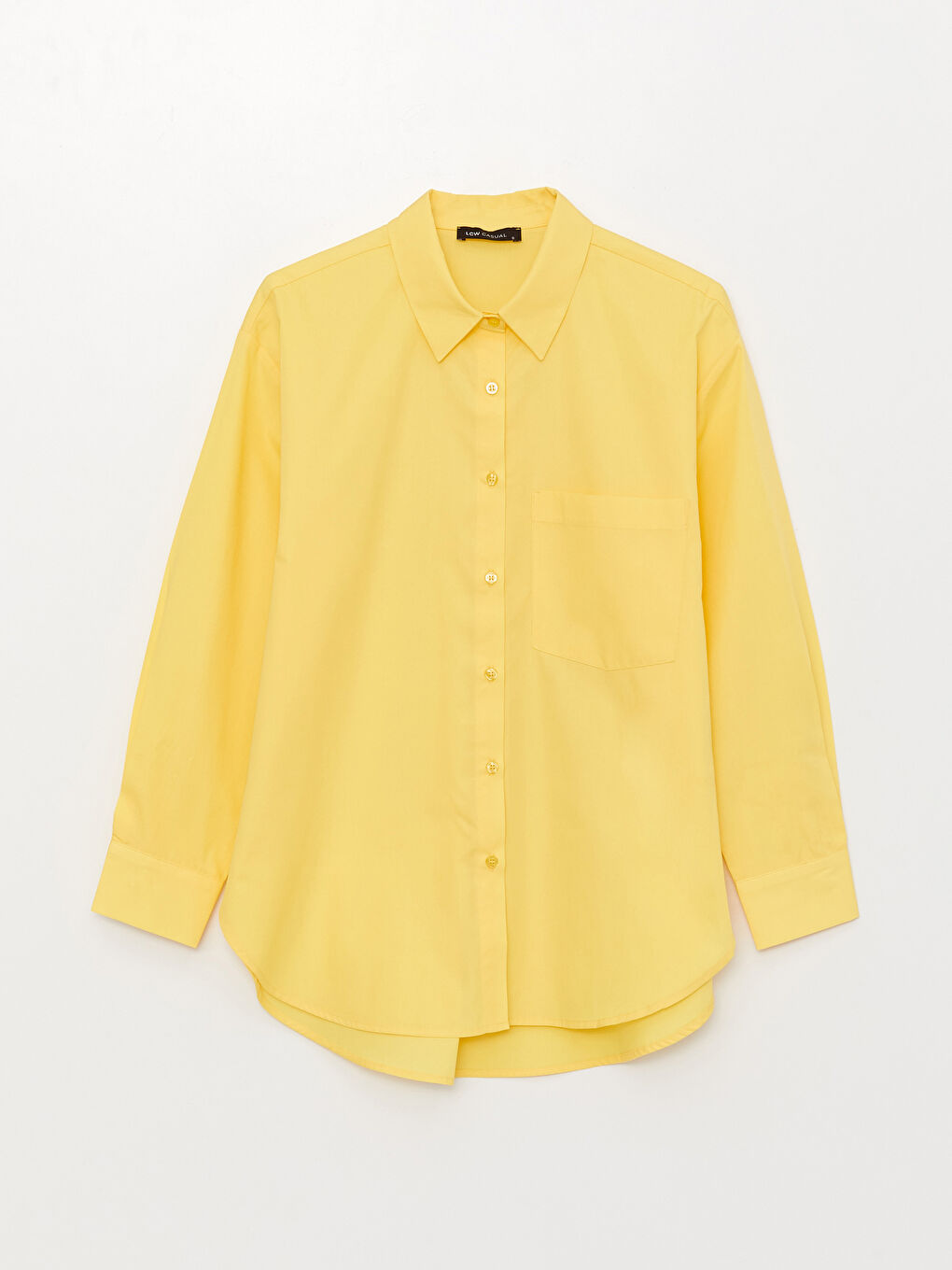 Oversize Poplin Women's Shirt-5