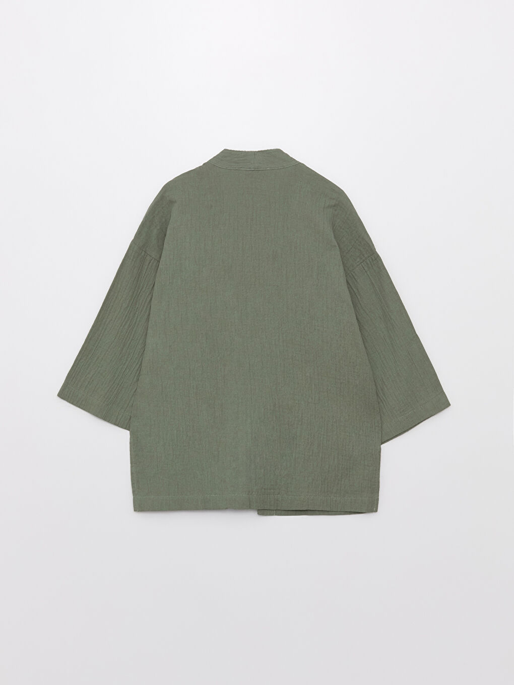Shawl Collar Plain Oversize Women's Kimono -S3AE69Z8-GN2
